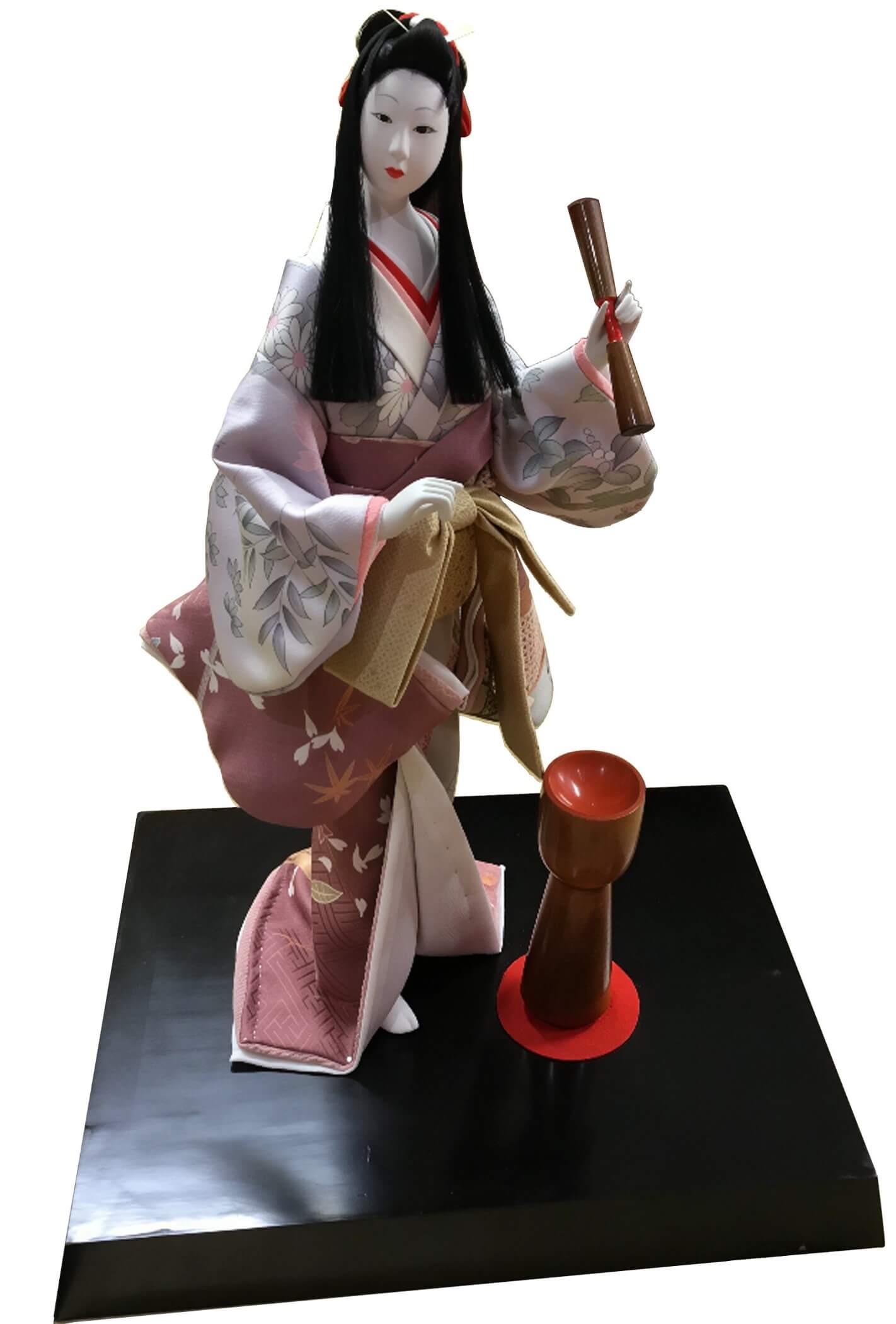 日本人形 修理後